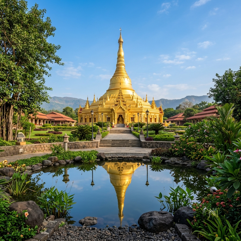 Spiritual Solitude: Finding Peace at Dhamma Giri
